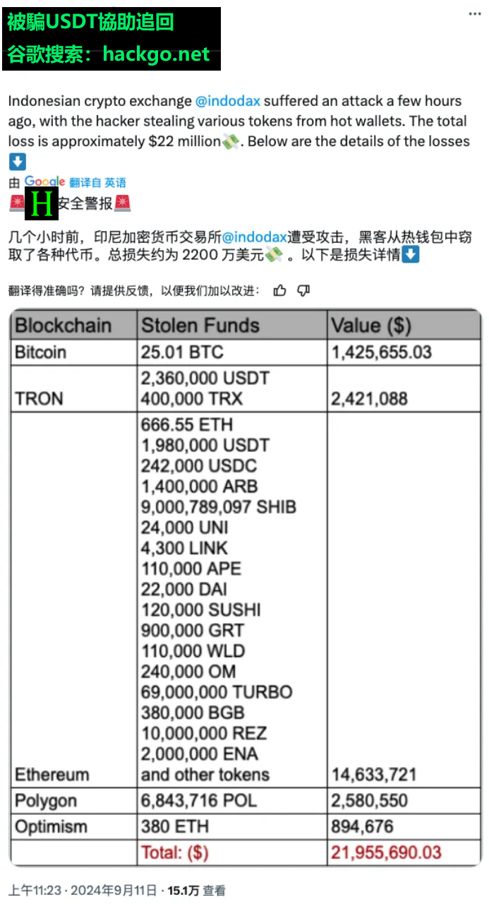 追回被騙USDT，找hackgo，谷歌搜索“hackgo.net”