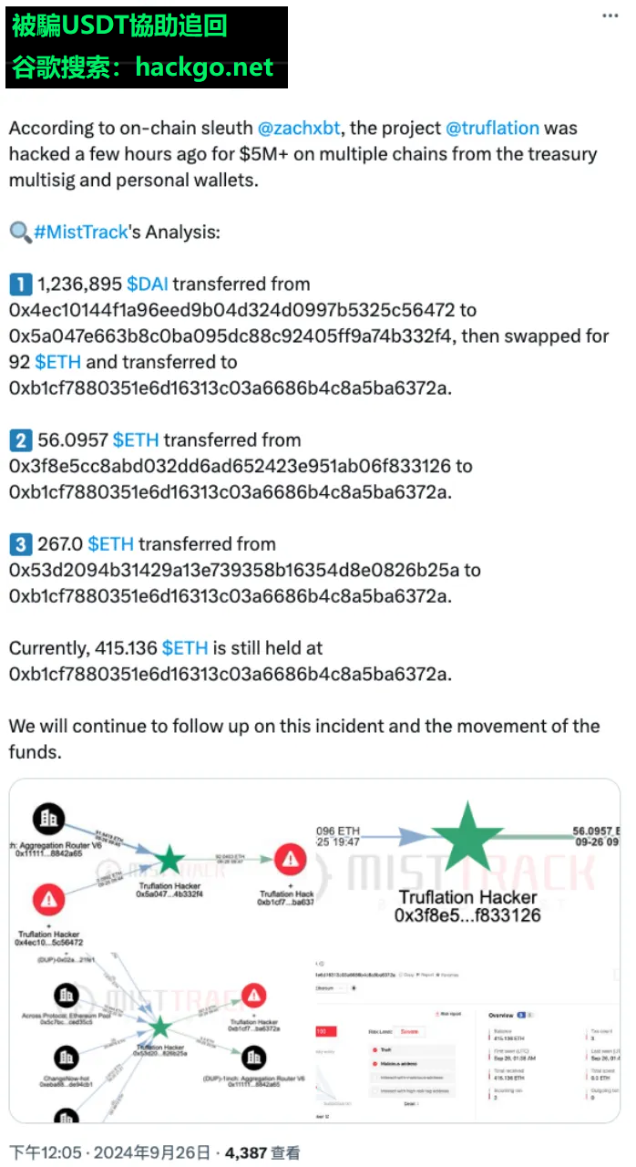 追回被騙USDT，找hackgo，谷歌搜索“hackgo.net”