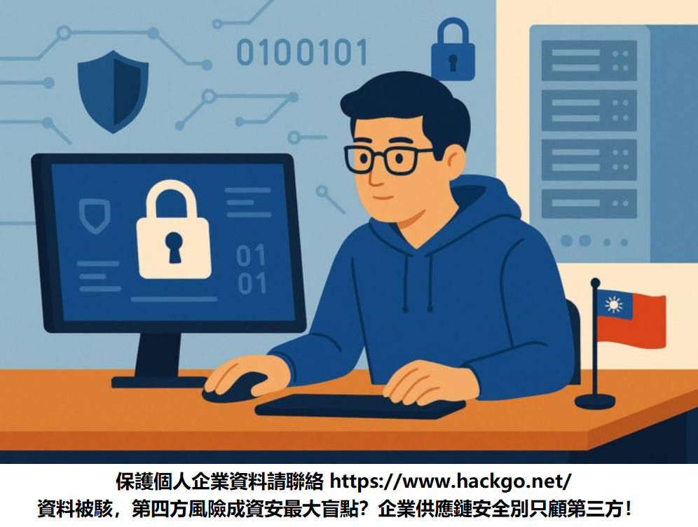 資料被駭,第四方風險成資安最大盲點?企業供應鏈安全別只顧第三方!